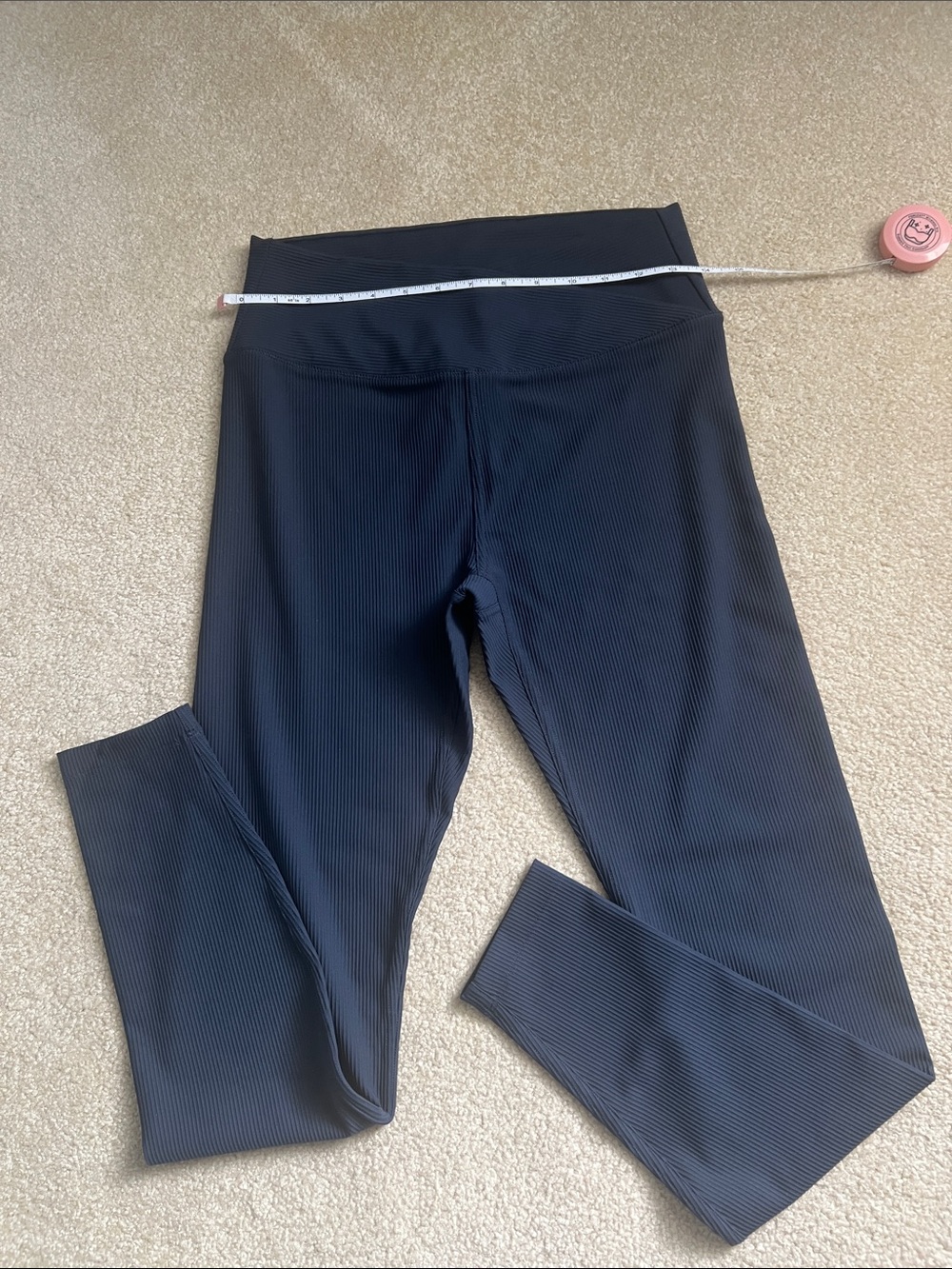 all in motion Dark Blue Ribbed Women’s Leggings Size M